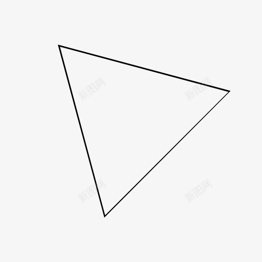 几何三角形45包含图标svg_新图网 https://ixintu.com 三角形 几何 包含