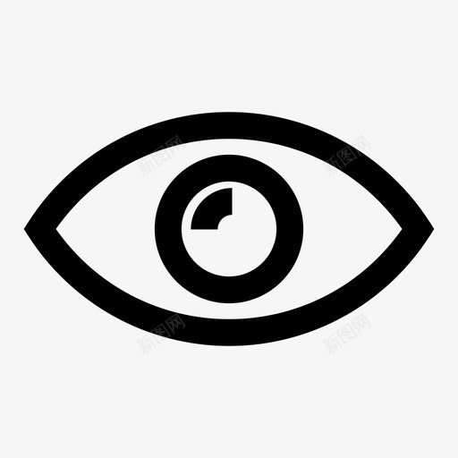 眼看基本图标svg_新图网 https://ixintu.com 图标 基本