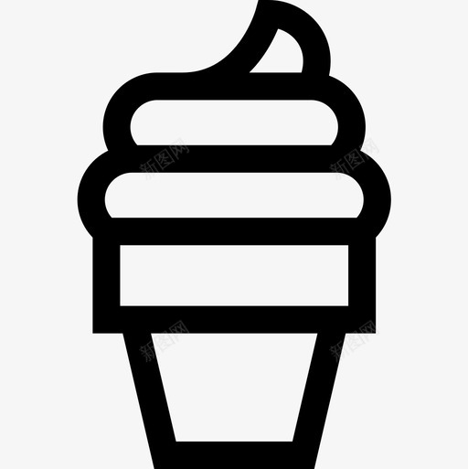 冰淇淋糖果和糖果15份直系图标svg_新图网 https://ixintu.com 15份 冰淇淋 直系 糖果