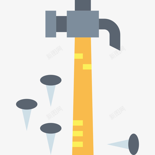 Hammer建筑45平面图标svg_新图网 https://ixintu.com Hammer 平面 建筑45