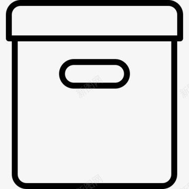 2019年包装箱交付收件箱图标图标