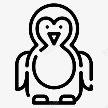 企鹅94冬直系图标图标