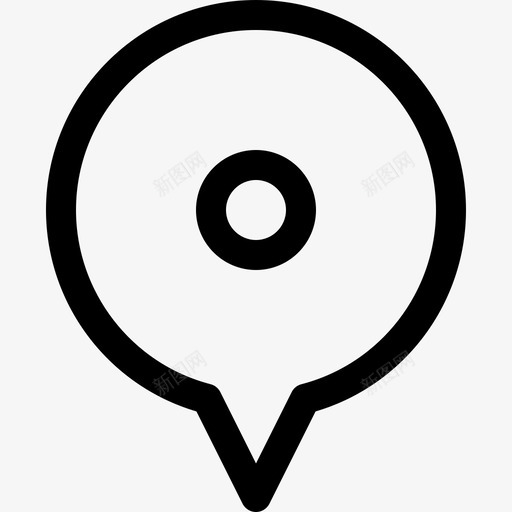 地图标记导航和地图17线性svg_新图网 https://ixintu.com 地图 导航 标记 线性