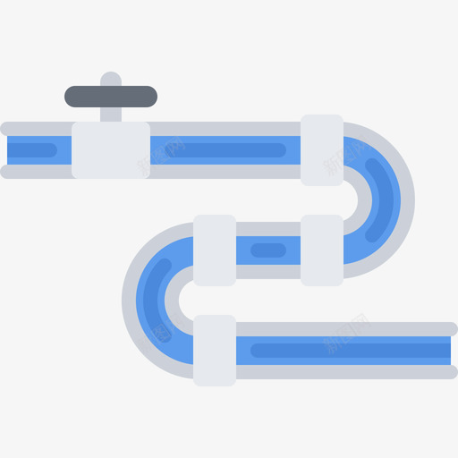 阀门管道工12扁平图标svg_新图网 https://ixintu.com 扁平 管道工12 阀门