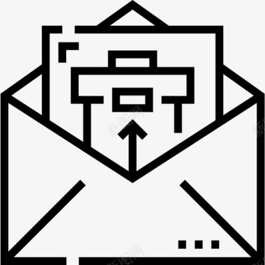 邮件职务晋升17直系图标图标
