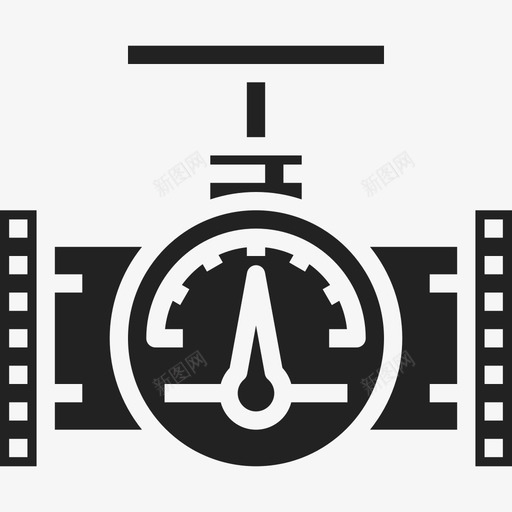 压力表能量43固体图标svg_新图网 https://ixintu.com 压力表 固体 能量