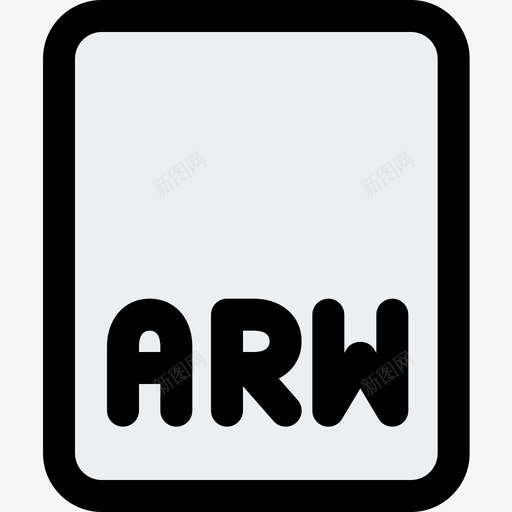 Arw图像文件4线性颜色图标svg_新图网 https://ixintu.com Arw 图像文件4 线性颜色