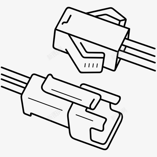 针脚插头插头插头到插孔导线接头针脚插头插头插头插头到插孔导线接头导线接头图标svg_新图网 https://ixintu.com 导线 接头 插头 插孔 针脚