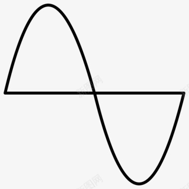 三角波波形图标图标