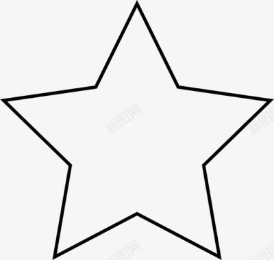 星星涂鸦人物图标图标