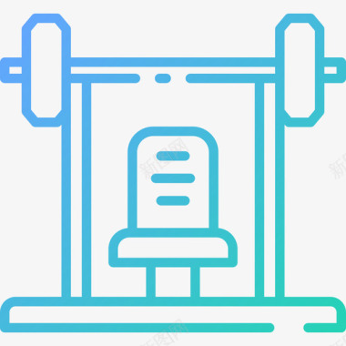 长凳健身106坡度图标图标