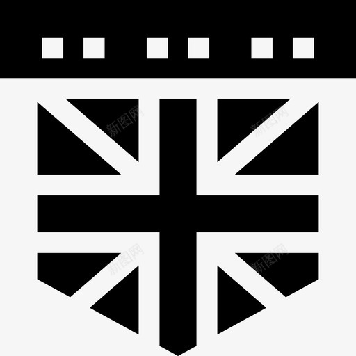 英国英格兰14已填充图标svg_新图网 https://ixintu.com 填充 英国 英格兰