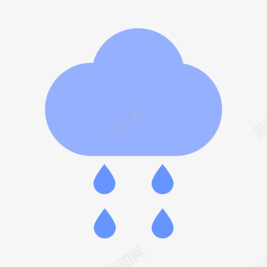 小雨-中雨图标