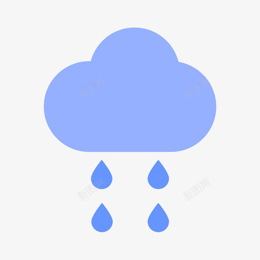 小雨-中雨svg_新图网 https://ixintu.com 小雨-中雨