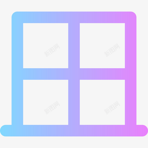 窗户家装61坡度图标svg_新图网 https://ixintu.com 坡度 家装 窗户