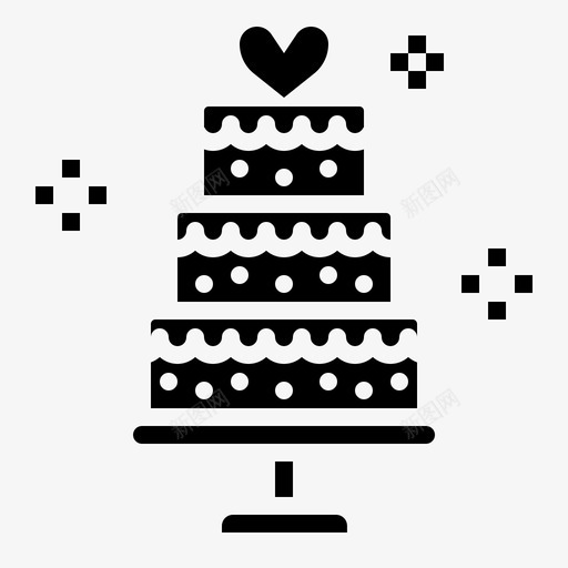 生日蛋糕庆祝36实心图标svg_新图网 https://ixintu.com 实心 庆祝 生日蛋糕