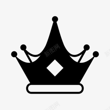 皇冠国王贵族图标图标