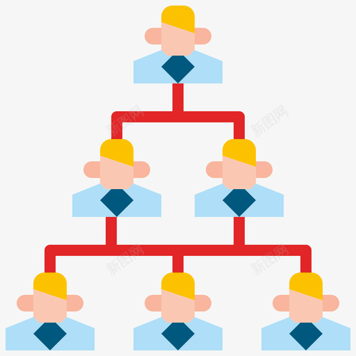 组织业务团队2单位图标svg_新图网 https://ixintu.com 业务 单位 团队 组织