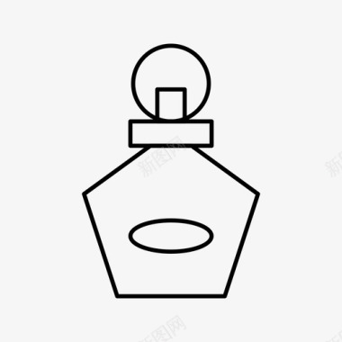 香水瓶香水喷雾喷雾瓶图标图标