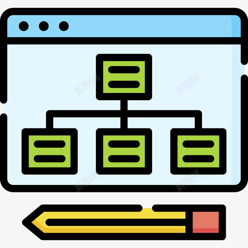 Ux用户体验33线性颜色图标svg_新图网 https://ixintu.com Ux设计 用户体验33 线性颜色