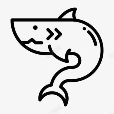 鲨鱼热带49图标图标