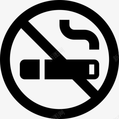 禁止吸烟135号餐厅请用餐图标图标