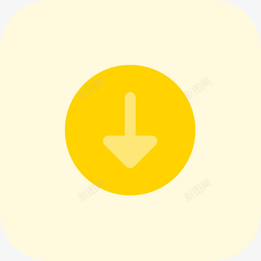 向下箭头基本用户界面2tritone图标svg_新图网 https://ixintu.com tritone 向下 基本 用户界面 箭头