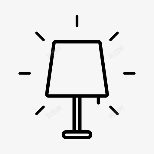 灯具家具灯管图标svg_新图网 https://ixintu.com ios 家具 开发 灯具 灯管 用户界面 网页设计