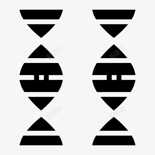 dna生物学遗传学图标svg_新图网 https://ixintu.com dna 医学 生物学 研究 结构 遗传学