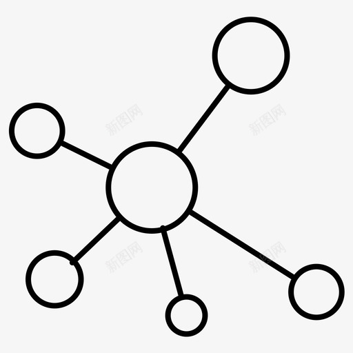 化学键化学键图标svg_新图网 https://ixintu.com 分子 化学 化学键 常规 教育 科学 线集