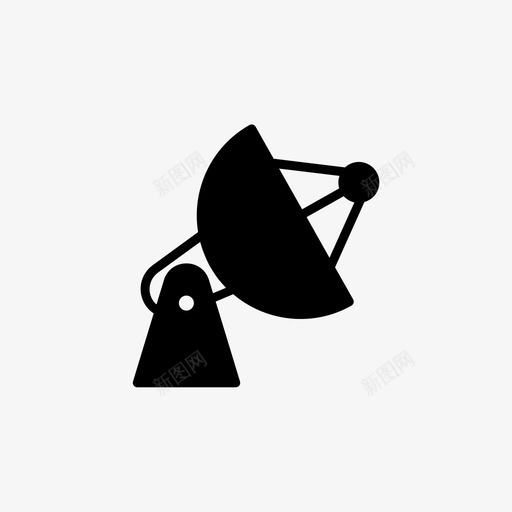 信号接收器图标天文学符号svg_新图网 https://ixintu.com 信号 图标 天文学 字形 接收器 样式 空间 符号