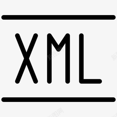 编码文件xml图标图标