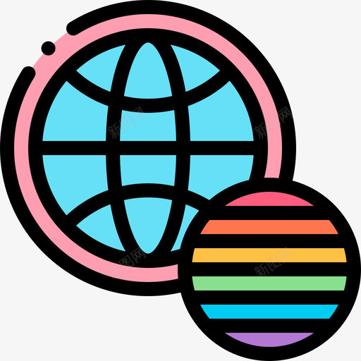 世界骄傲日世界骄傲日11线性颜色图标svg_新图网 https://ixintu.com 世界 线性 颜色 骄傲