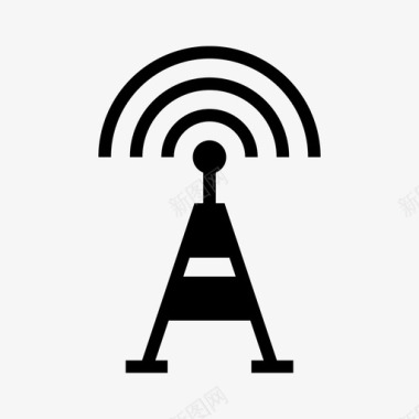 宽带通信网络图标图标