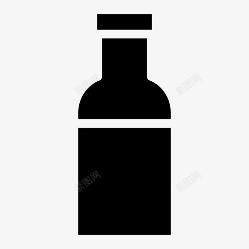 瓶子水基本的用户界面图标svg_新图网 https://ixintu.com 图标 基本 瓶子 用户界面