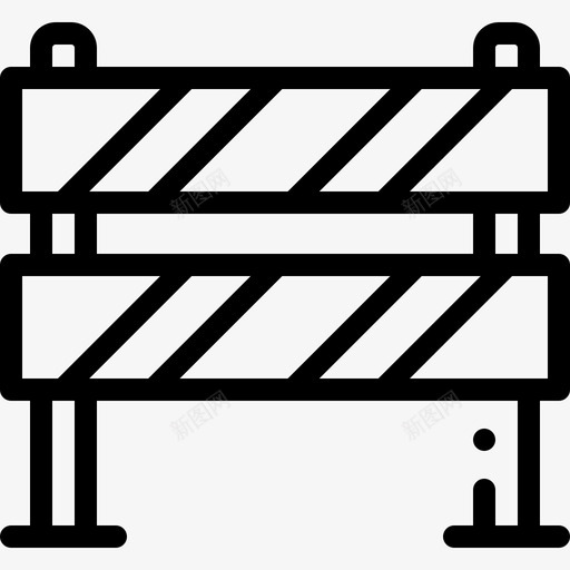 屏障紧急情况21线性图标svg_新图网 https://ixintu.com 屏障 紧急情况21 线性