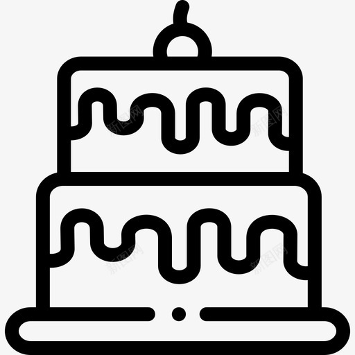 蛋糕面包店93直纹图标svg_新图网 https://ixintu.com 直纹 蛋糕 面包店
