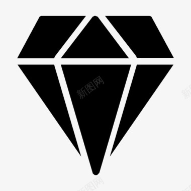 钻石宝石性能图标图标