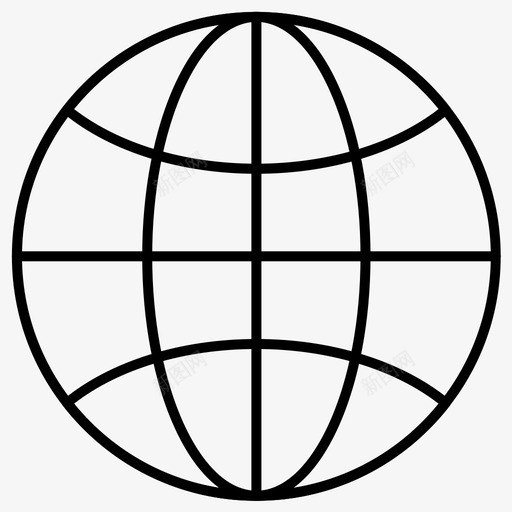 全球互联网环球图标svg_新图网 https://ixintu.com 世界 互联网 全球 环球