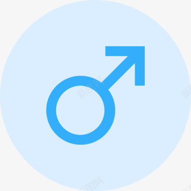 个人中心-性别-男图标
