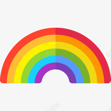 彩虹世界骄傲日14平淡图标图标