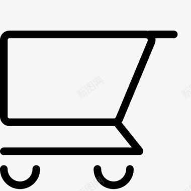 购物车袋子篮子图标图标