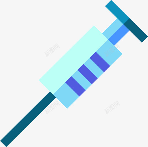 注射器牙医42扁平图标svg_新图网 https://ixintu.com 扁平 注射器 牙医42