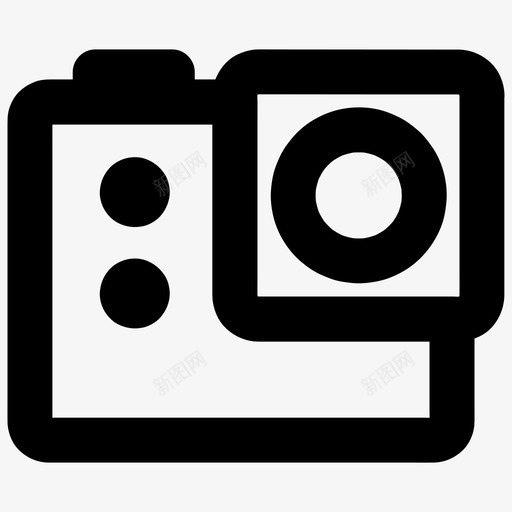 专业相机设备数码图标svg_新图网 https://ixintu.com 专业相机 小 数码 电子 电子配件 设备