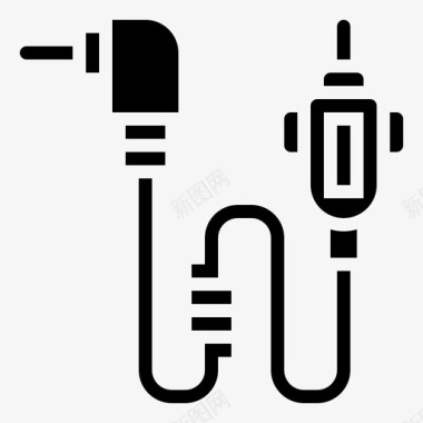 插孔连接器连接器类型4字形图标图标