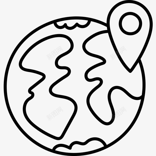 接地位置85黑色图标svg_新图网 https://ixintu.com 位置 接地 黑色