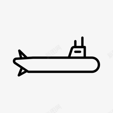 海底陆军舰艇图标图标
