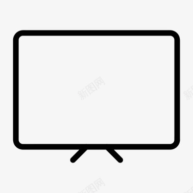 电视电器屏幕图标图标