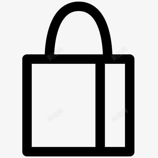购物袋产品销售图标svg_新图网 https://ixintu.com 产品 用户界面必需品 购物袋 销售