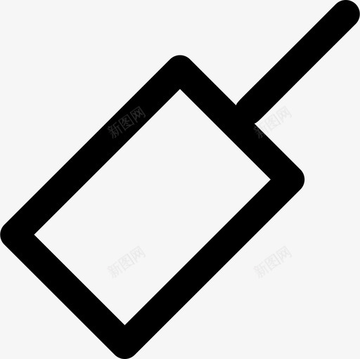 棉绒辊清洁84线性图标svg_新图网 https://ixintu.com 棉绒辊 清洁84 线性